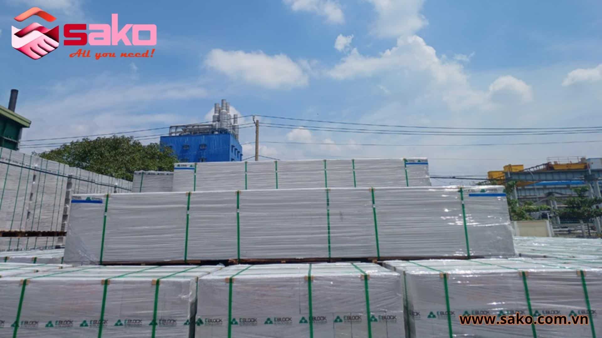 Tấm ALC chống cháy kích thước lớn được sản xuất theo tiêu chuẩn châu Âu